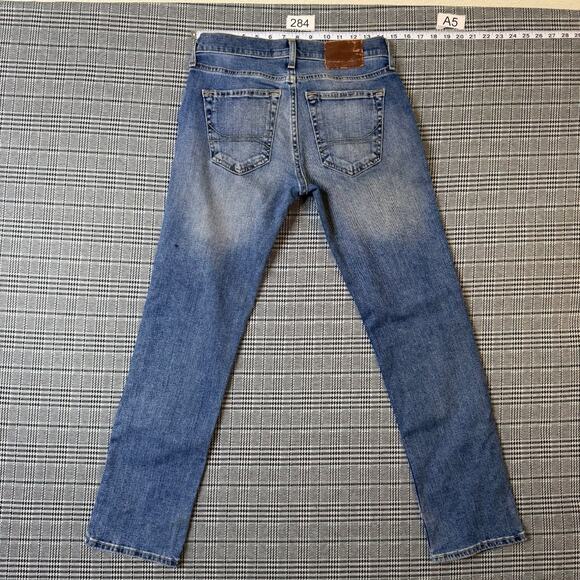 Hollister Men's Jeans Light Blue Denim Slim Straight Fit Stretch Size 26x30 - Picture 1 of 10